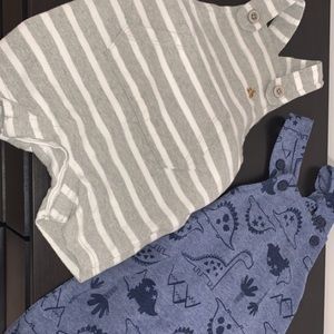 Baby boy overalls(2/$15)